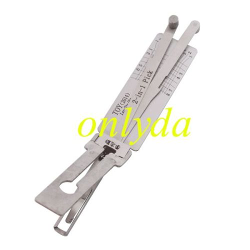 TOY(2014)  3 in 1 lockpick and decoder genuineTOY(2014)  3 in 1 lockpick and decoder genuine