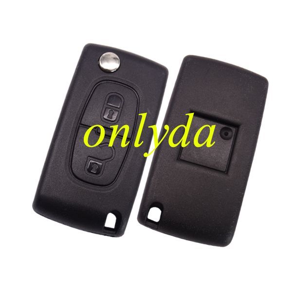For 2B Flip  Remote 433mhz  (battery on PCB) ASK model  PCF7941 46 chip with VA2/HU83 blade