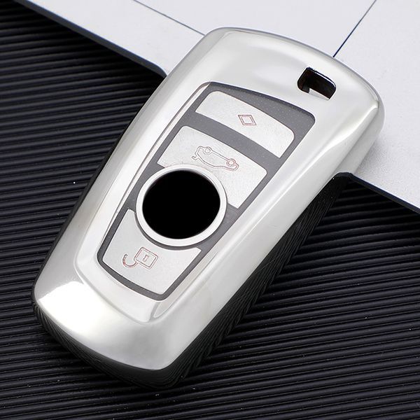 For BMW 5series、525li、520li、3series、GT320li、7series、4series、1series、X3、X4 4button TPU protective key case , please choose the color