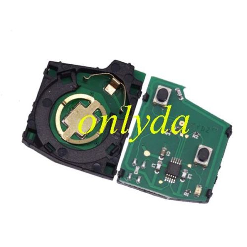 For Lexus 2 button remote key with 4D67 chip with 315mhz/433mhz use for Toyota land cruiser prado