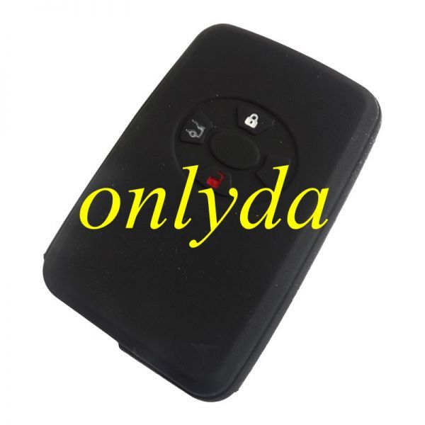 Toyota 2+1 button silicon case (Black,Blue ,Red. Please choose the color)