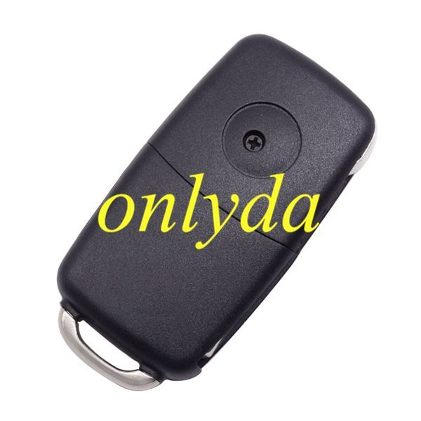 For  VW Touareg 3 button remote key blank with badge