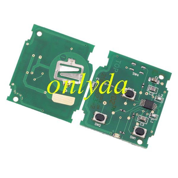 Honda CRV 3 button remote  with 434MHZ