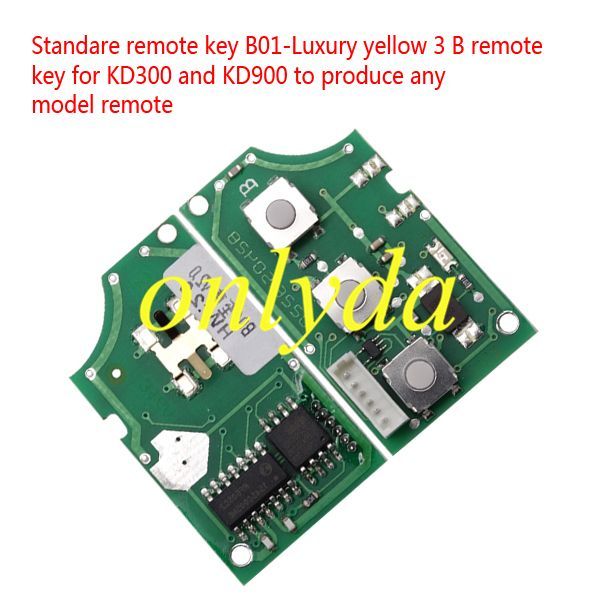 keyDIY brand 3 button remote key