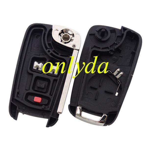 For OEM  Chevrolet  2+1 button remote key with 434mhz  5WK50079 95507070 chip GM(HITA G2)