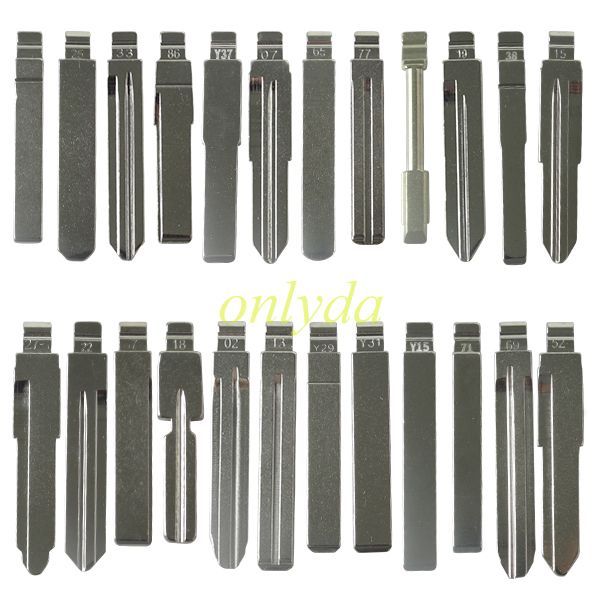 Keydiy blade box 1 set -24 kinds, 10pcs of each model