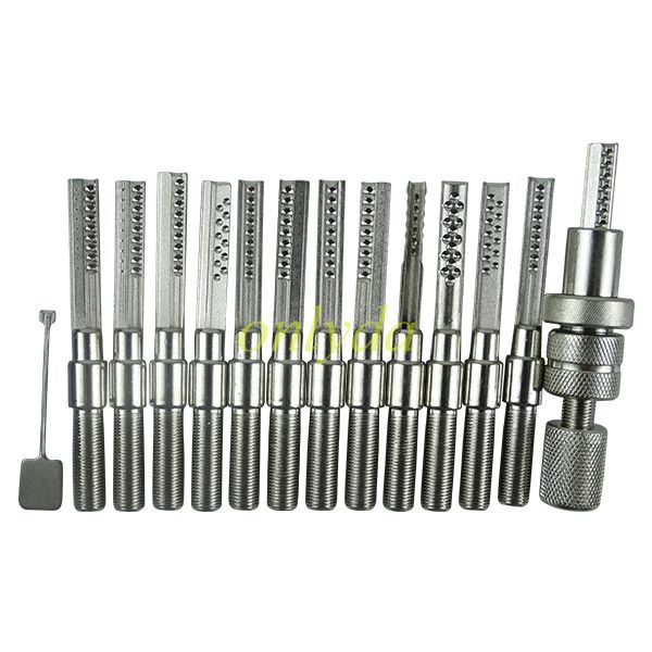For LOCKPICK 13PCS set(use this tool to collide to open the lock)