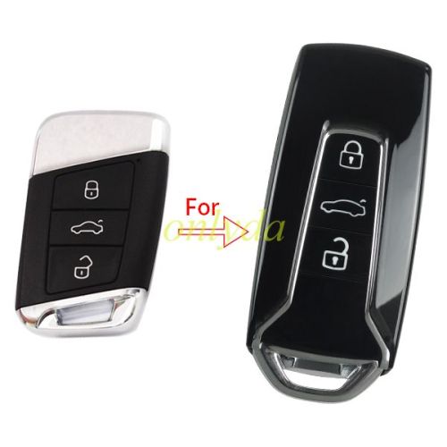 For VW 3 button modified remote key blank