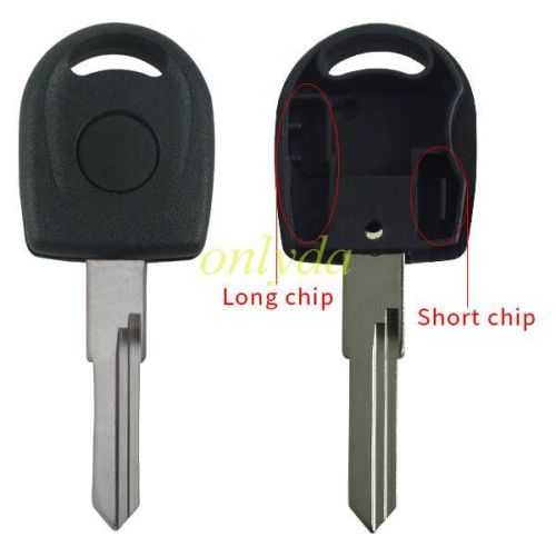 Super Stronger GTL shell  VW Transponder key blank  can put TPX long chip （no logo)