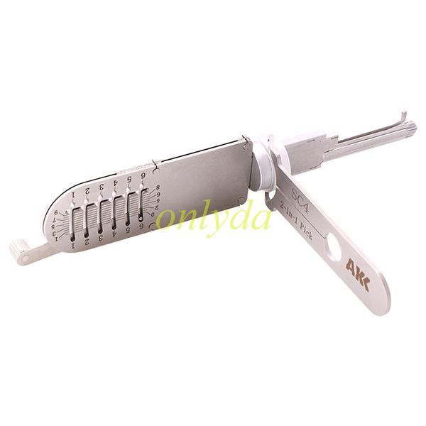 SC4 AKK 2 in 1 decode and lockpick for Schlage Residential Lock
