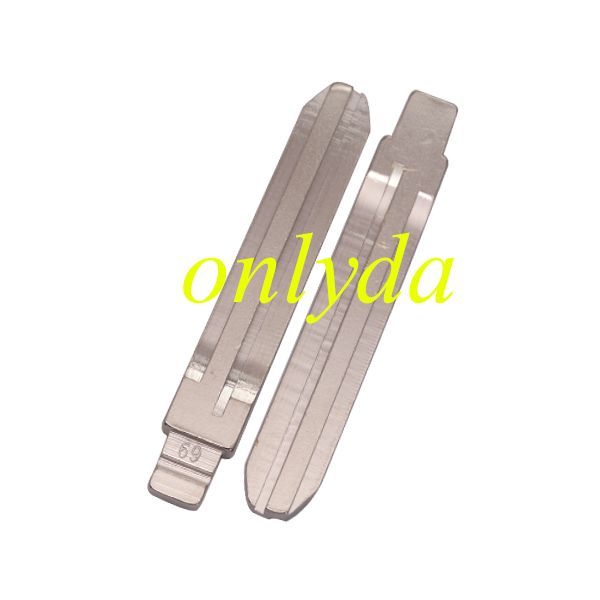 KEYDIY brand key blade 69# TOY43R for Hummer,Toyota