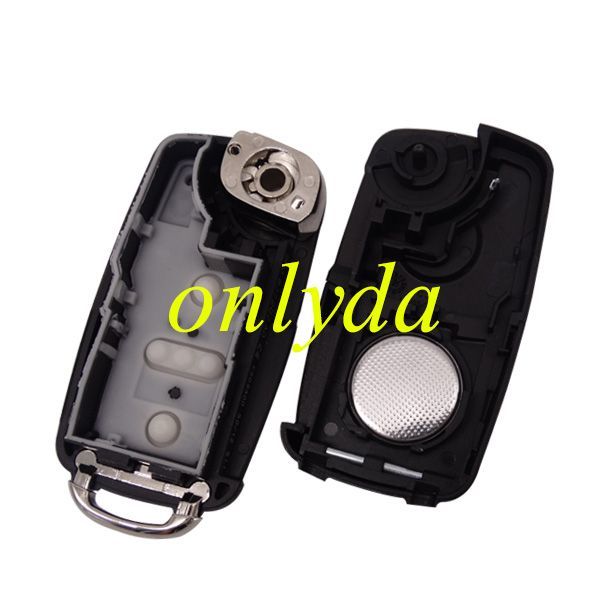 For   VW 2 button remote key with 433mhz & ID48 glass chip 5KO 959 753AB