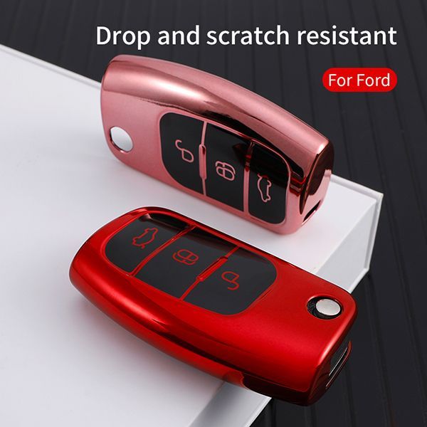 For Ford 3 button TPU protective key case , please choose the color