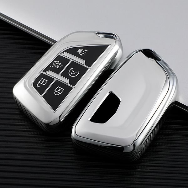 For Cadillac XT5 XT4/XTS/XT6/CT6/ATS-L 5button TPU protective key case , please choose the color