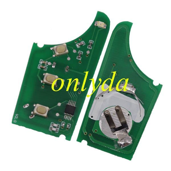 old Elantra 3 button  remote key with 315mhz/434mhz