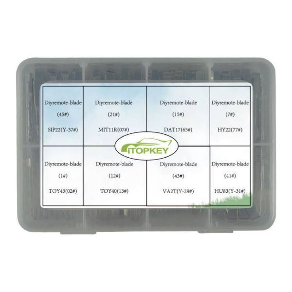 Keydiy blade box 1 set -24 kinds, 10pcs of each model