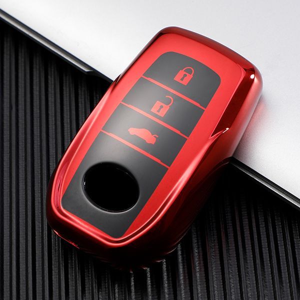 For Toyota 3 button TPU protective key case please choose the color