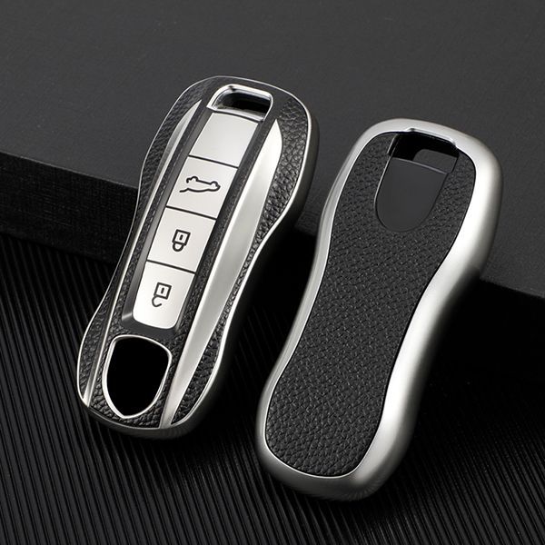 For Porsche 3 button TPU protective key case please choose the color