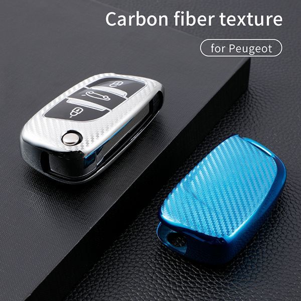 For Citroen 3 button TPU protective key case ,please choose the color