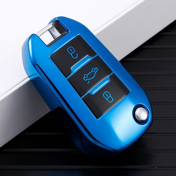 For Citroen 3 button TPU protective key case ,please choose the color