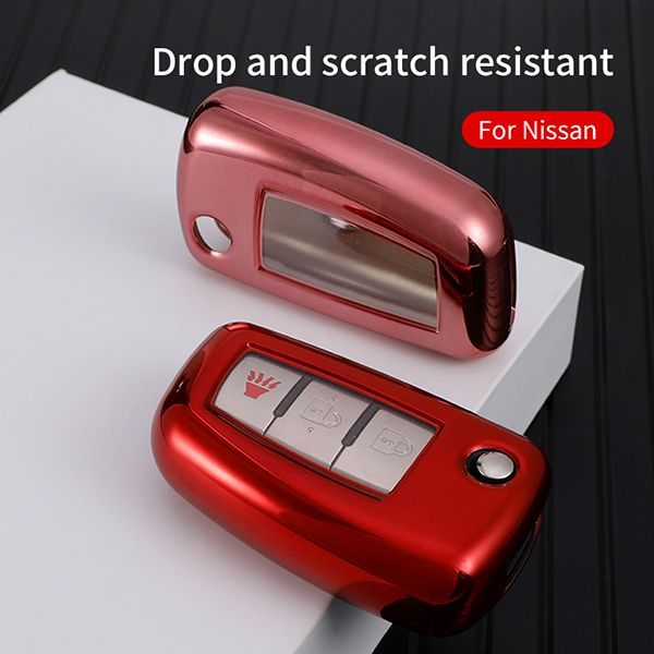 For Nissan TPU protective 3 button key case please choose the color