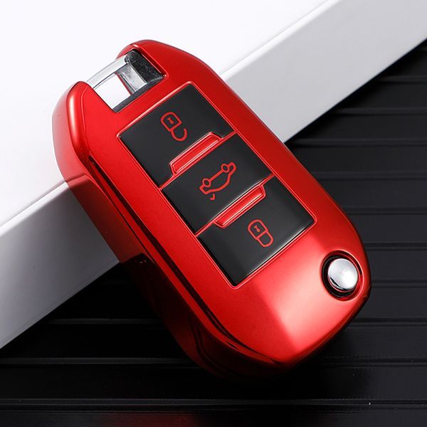 For Citroen 3 button TPU protective key case ,please choose the color