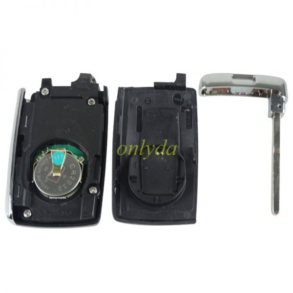 For Landrover smart  freelander  4+1 button remote with 315MH / 434MHZ with  HITAG-PRO(ID49) chip  2017-2020 years                          JLR:JK52-15K601-BG(JK52-15K601-XX)  LERA:5AVC13F08 MODEL:PSFOB     FOBL4LR AftermarketPCB+ original shell
