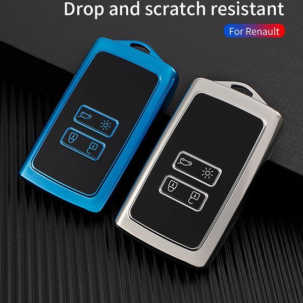 For Renault 2 button  TPU protective key case, please choose  the color