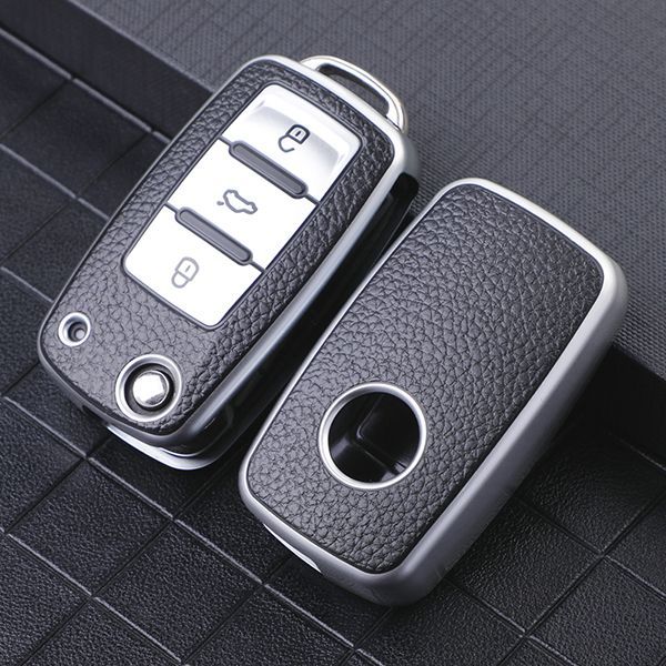 For VW 3 button TPU protective key case please choose the color