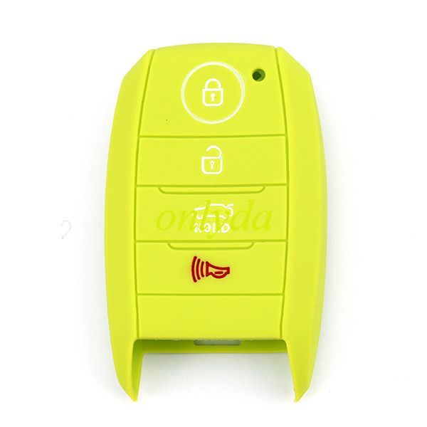 For Kia 3+1 button silicon case （ Please choose the color)