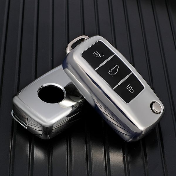 For VW 3 button TPU protective key case please choose the color