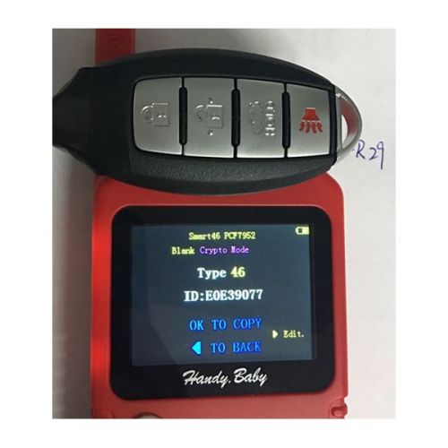 For Nissan new Sunny 3+1 button remote key with 315mhz with 46-PCF7952