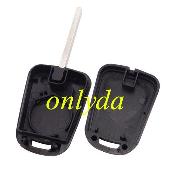 For Opel transponder key blank with HU100 blade