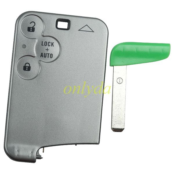 For Renault  Laguna &Velsatis & Espace Keyless 3 button remote key with PCF7947 chip