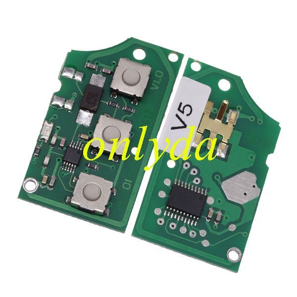 For VW 3 Button remote key 1J0 959 753 AH with 433mhz