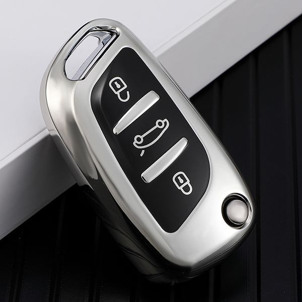 For Citroen 3 button TPU protective key case ,please choose the color