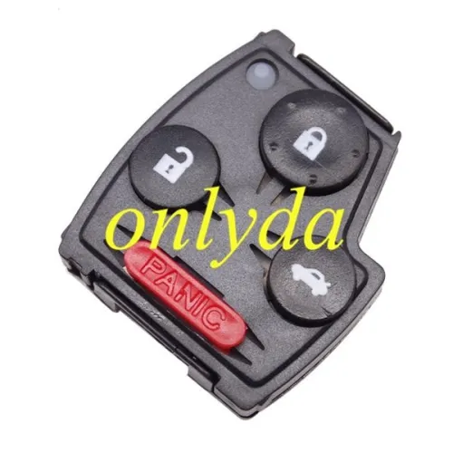 Super Stronger GTL shell  for Honda 3+1 remote control key shell (cut the pad to be 2 or 3 button remote key shell)