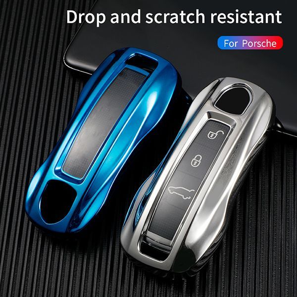 For Porsche Taycan，Panamera，Cayenne，911 TPU protective key case please choose the color