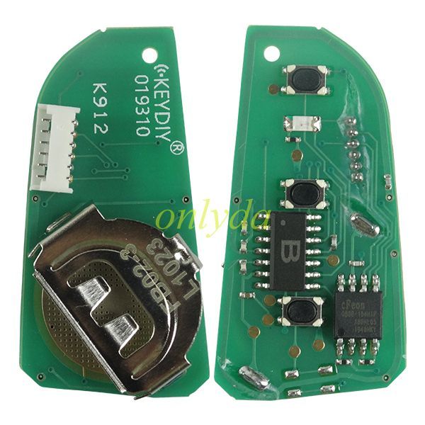 Garage door 3 button KD remote key  for KD300 and KD900，KD900+URG200,KDX2,MINIKD