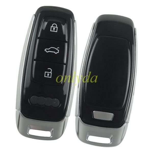 For  Audi 3 button remote key blank with badge ,it is Painted