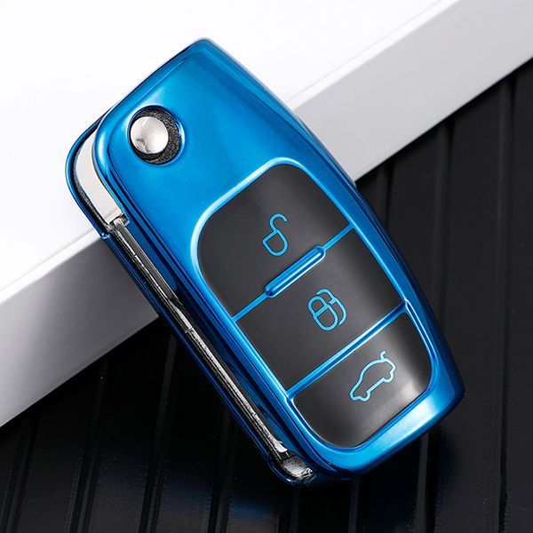 For Ford 3 button TPU protective key case , please choose the color