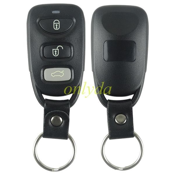 Hyundai style face to face remote 3 button with  434mhz