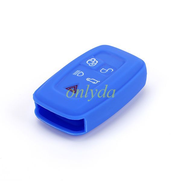 For Landrover 5 button silicon case (black,blue ,red. Please choose the color