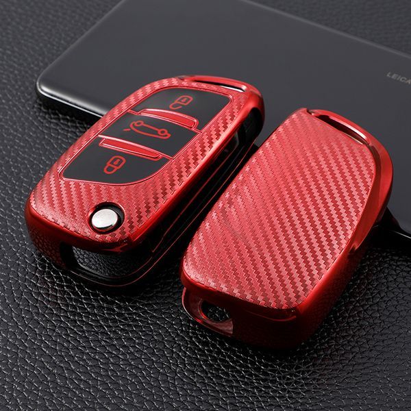 For Citroen 3 button TPU protective key case ,please choose the color