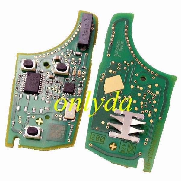 For OEMl 2+1B remote key with 434mhz  5WK50079 95507070 chip GM(HITA G2) 7937E chip