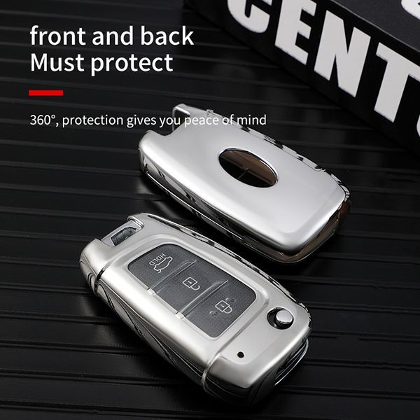 For 2020 Hyundai Elantra  TPU protective key case,please choose the color