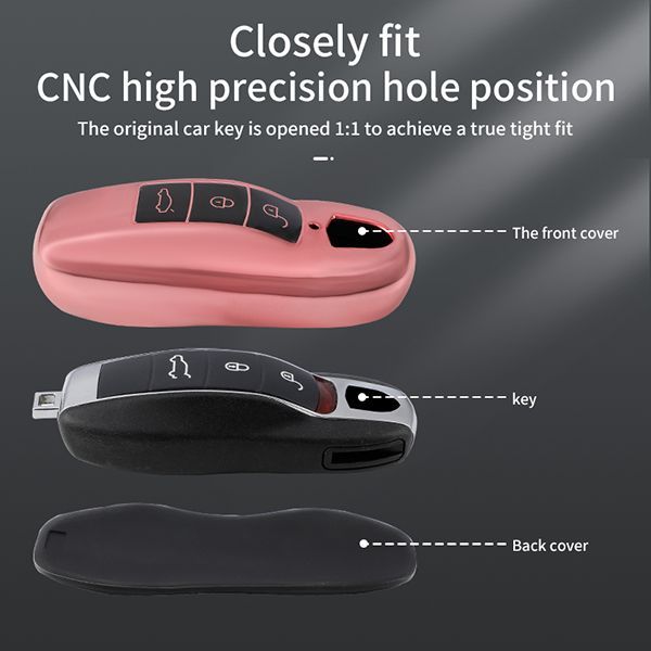 For Porsche 3 button TPU protective key case please choose the color