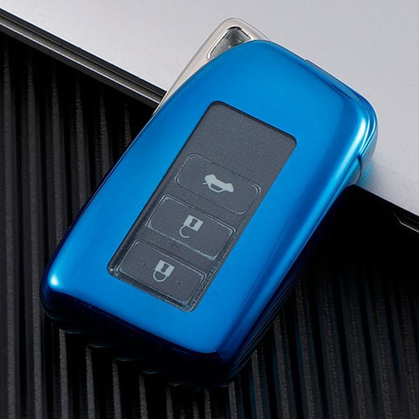 For Lexus TPU protective key case  black or red color, please choose