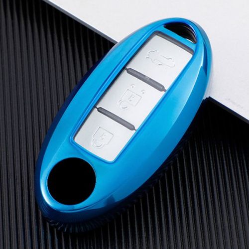 For Nissan TPU protective key case  black or red color, please choose