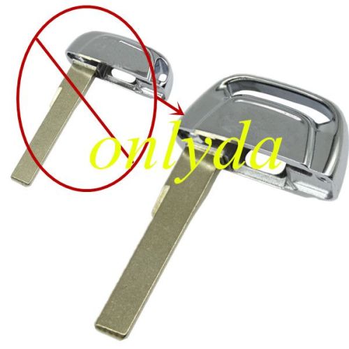 For Audi A6L, Q5 emergency Key blade width 2.0cm without badge